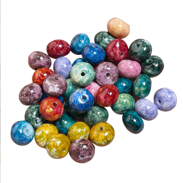 Lucky Oil Painting beads-Ken shop