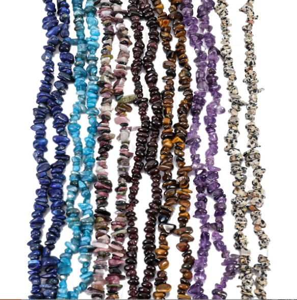 Natural gemstone chips beads--Ken shop