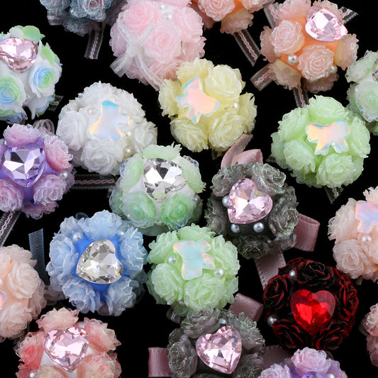 Lucky Flower ball beads-Ken shop
