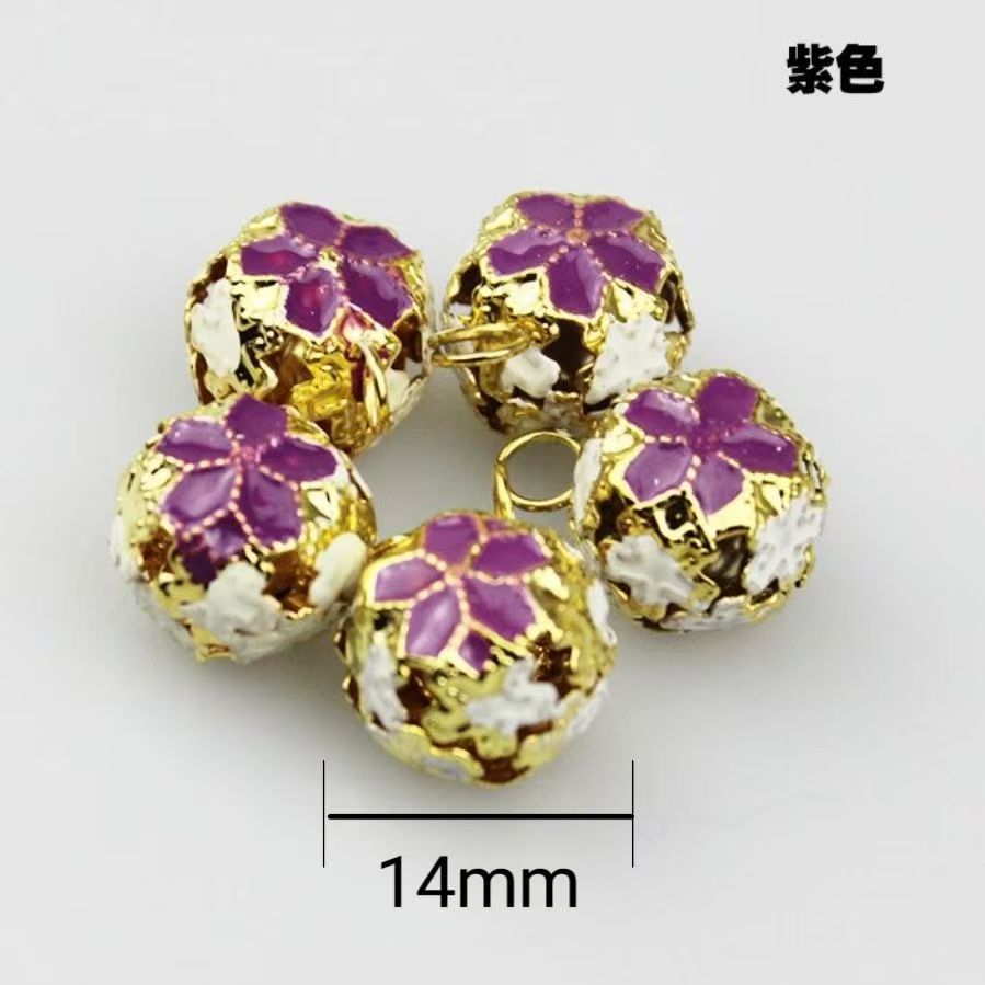 Lucky Colorful Hollow-out Metal Bell-Ken shop