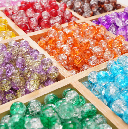 Bigger Quantities Basket（glass beads）-Ken shop