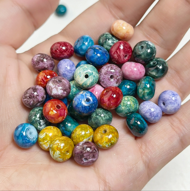 Lucky Oil Painting beads-Ken shop