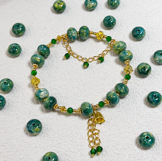 Lucky Oil Painting beads-Ken shop