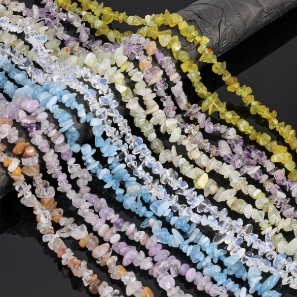 Natural gemstone chips beads--Ken shop