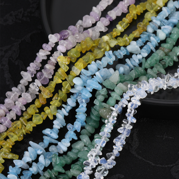 Natural gemstone chips beads--Ken shop