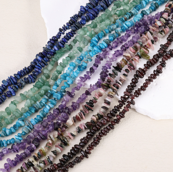 Natural gemstone chips beads--Ken shop