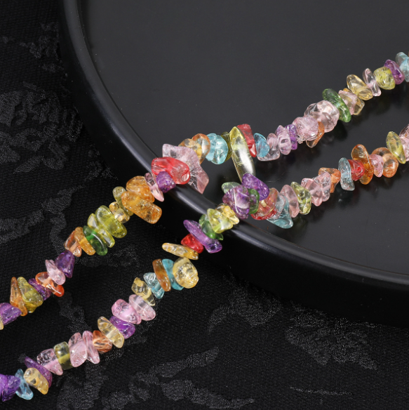 Natural gemstone chips beads--Ken shop