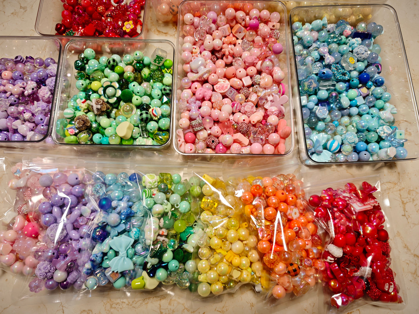 Bigger Quantity Acrylic of various colour themes