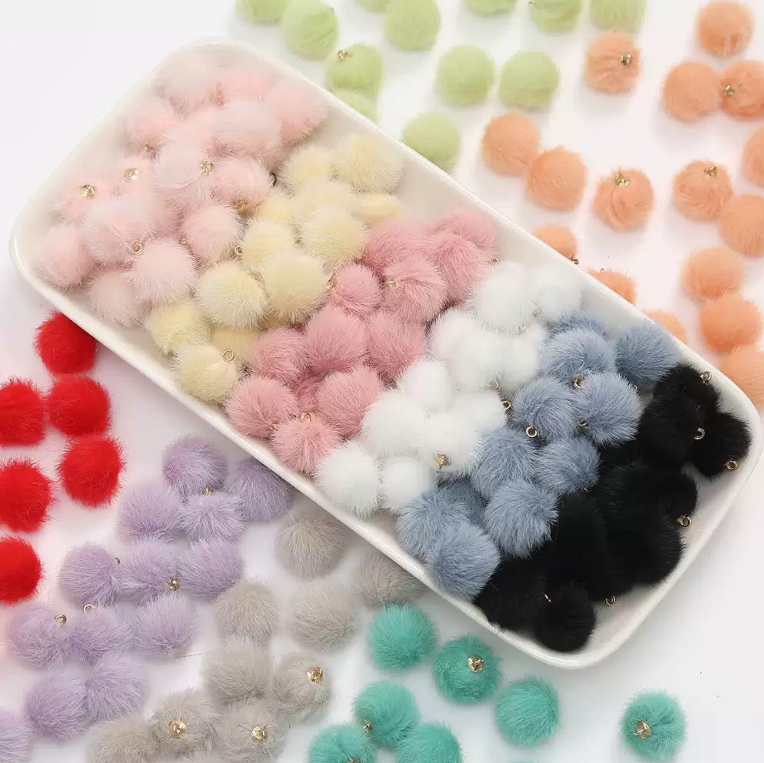 Plush fur beads-Ken shop