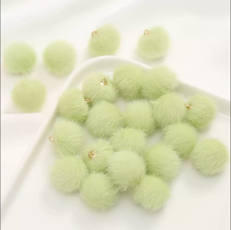 Plush fur beads-Ken shop